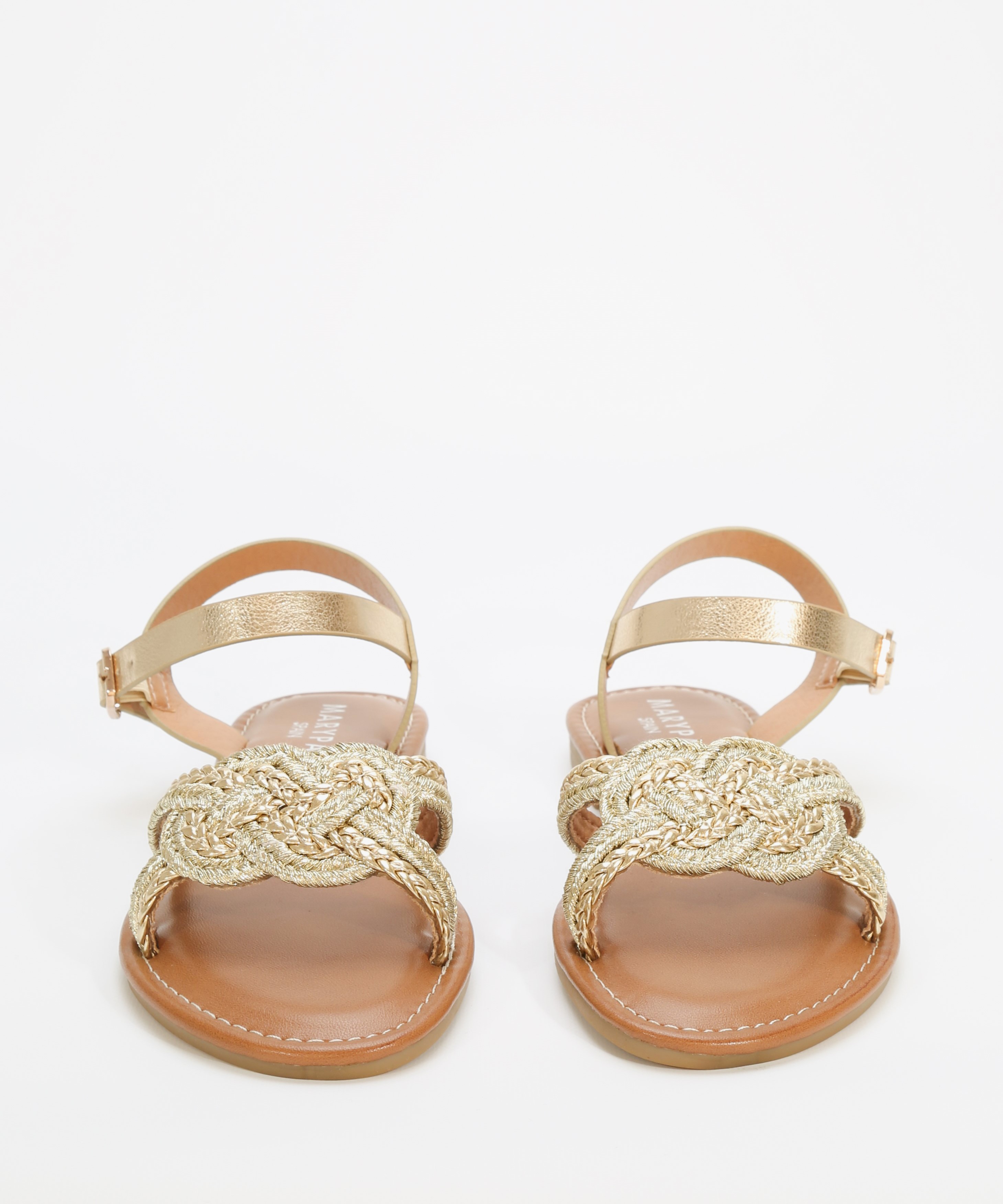 Sandalia plana trenzada image number null